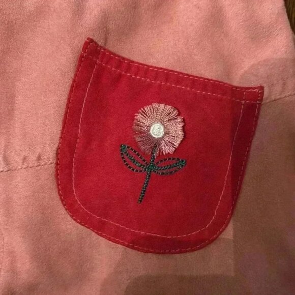 Samara Pink Jumper With Long Sleeve Shirt Size 12 M - Picture 4 of 10